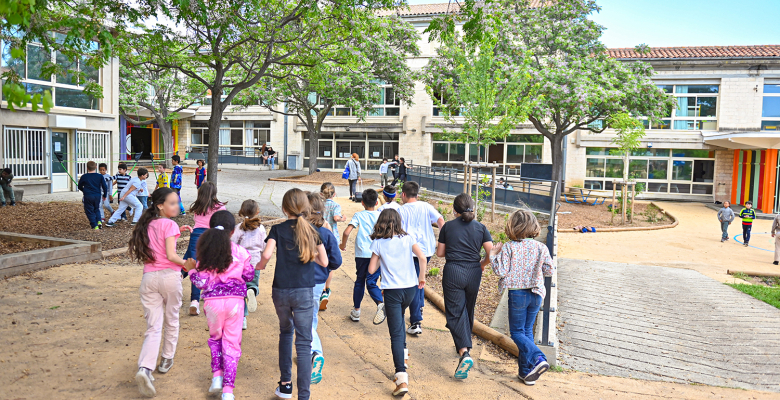 Cour aventure - Ecole élémentaire Jacques Brel