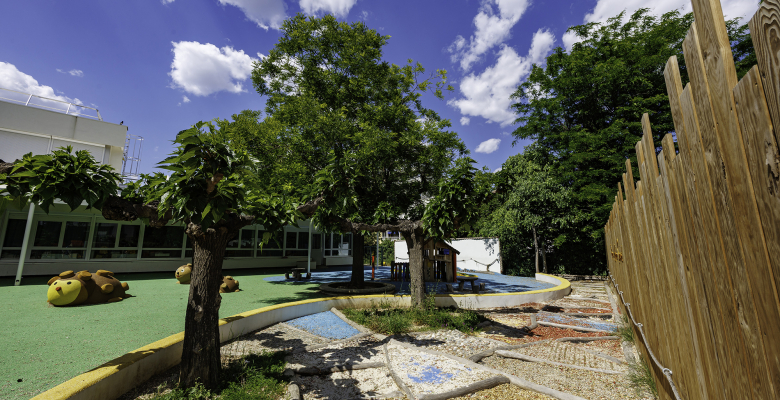 Cour aventure - Ecole maternelle Marcel Pagnol