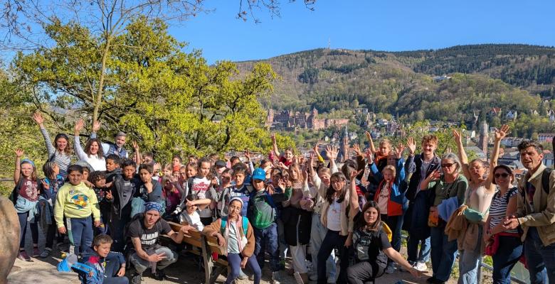 Une semaine d’échange inoubliable entre les élèves de l’école Frank-Dickens et leurs camarades d’Heidelberg 
