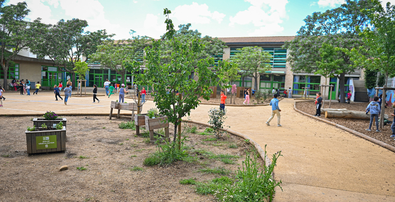 Cour aventure - Ecole élémentaire Jacques Brel