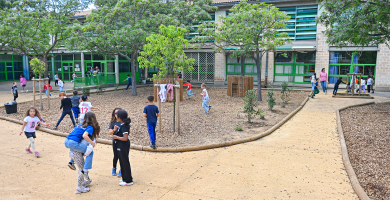 Cour aventure - Ecole élémentaire Jacques Brel