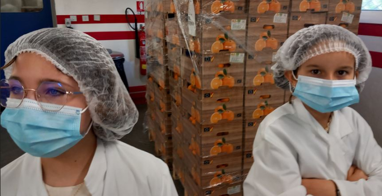 Conseil municipal des enfants : visite de la cuisine centrale