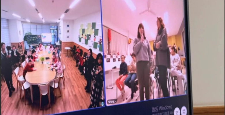 Visioconférence culinaire entre l'école Chengdu et l'école Montpellier