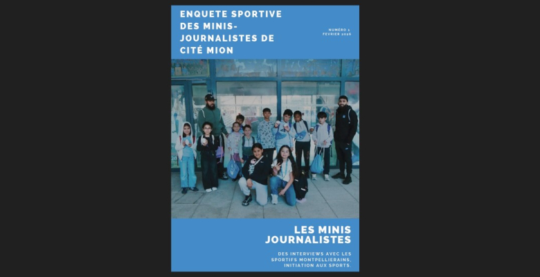 Un atelier journal avec une pro à l’ALSH Cité Mion 