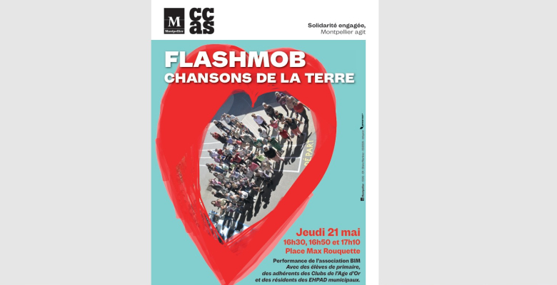 Flashmob: Un beau projet intergénérationnel à Montpellier ! 