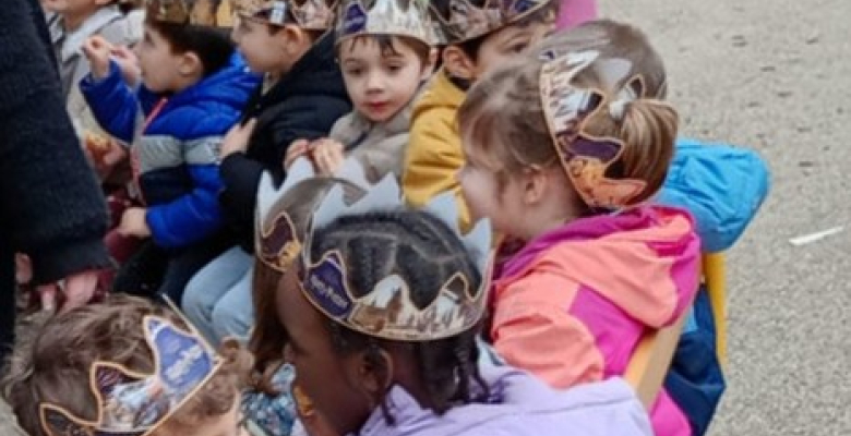 Un goûter festif partagé