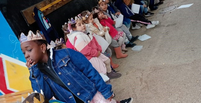 Un goûter festif partagé