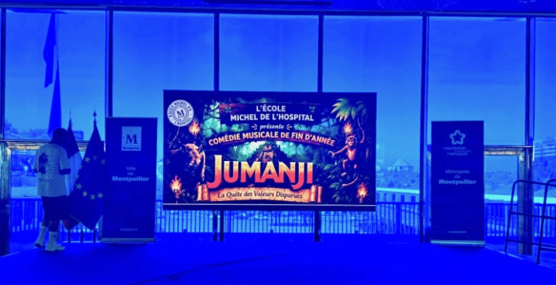 Jumanji en scène : les enfants de l’école l'Hospital partent en quête...des valeurs perdues