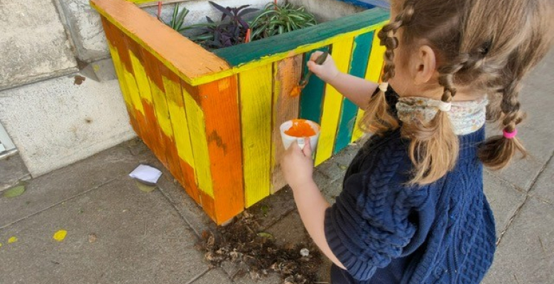 Le jardin des sens de l’école Hugo-Bert 