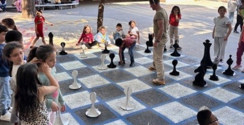 Au royaume des échecs à l'école Hugo-Bert 