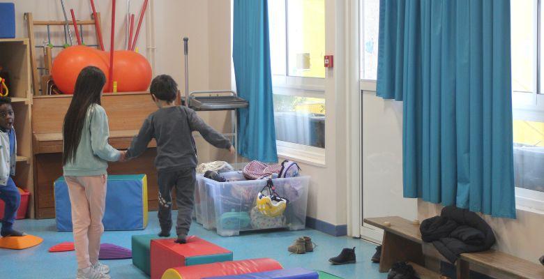 Activité motricité - École Jeanne d'Arc
