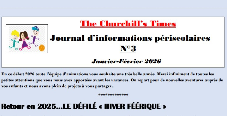    The Churchill’s Times, 3ème édition