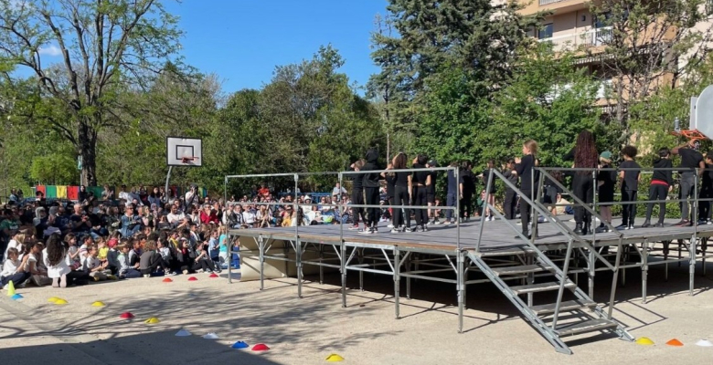 La danse urbaine à l’honneur à l’école Mermoz  