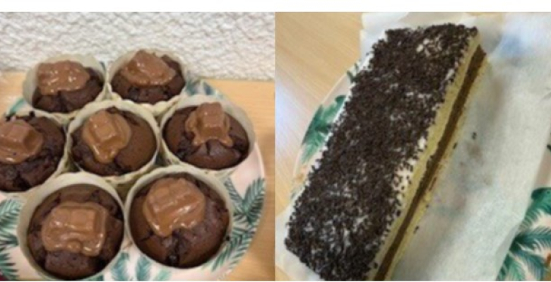 Muffins et napolitain