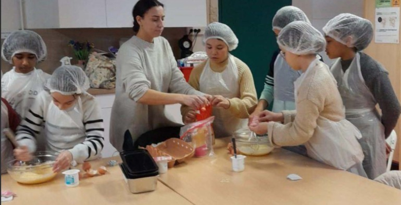 Un atelier cuisine qui met l’eau à la bouche à l’école Painlevé 