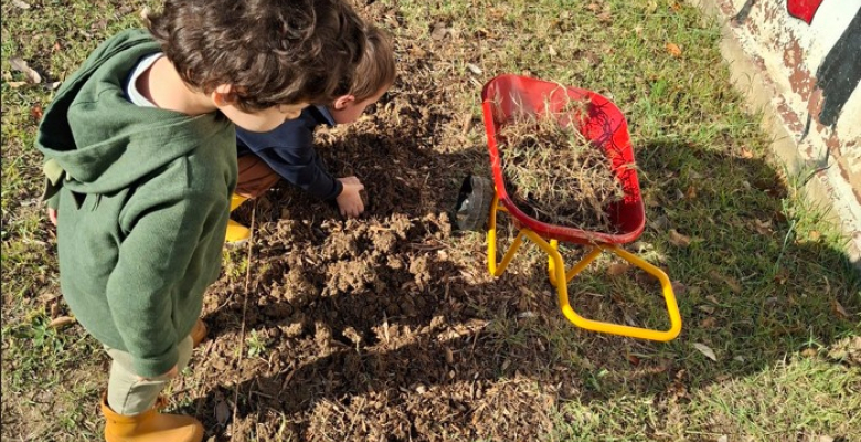 Un jardin pour apprendre toute l’année à l’école ROUX 