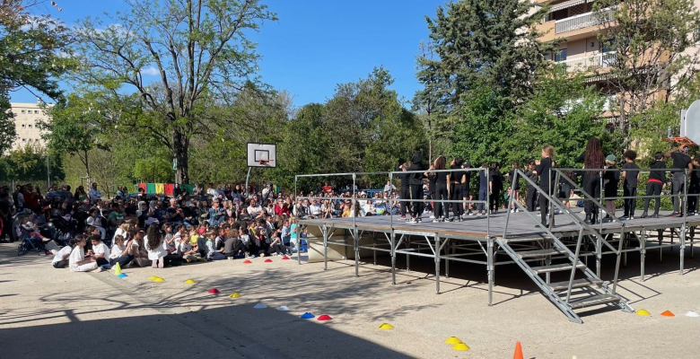 spectacle des élèves