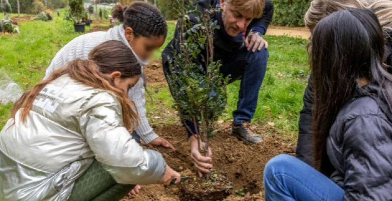 Atelier participatif avec les écoles du quartier de la Lironde. crédit : Christophe Ruiz / Montpellier Méditerranée Métropole