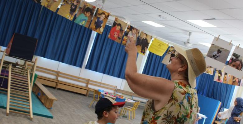 Découverte du projet lors de la Fête de l'école