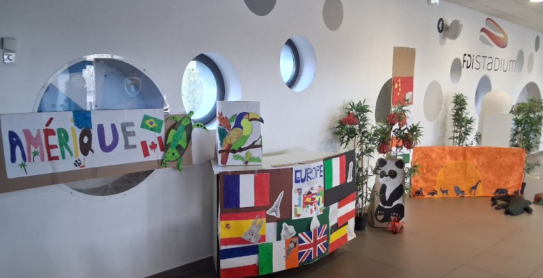 présentation au FDI Stadium