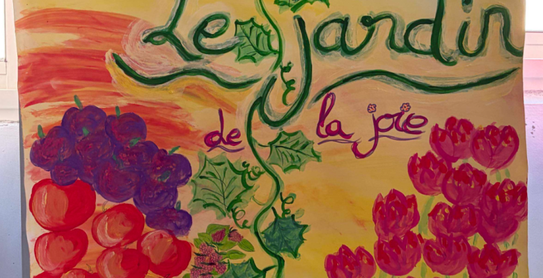 dessin le jardin de la joie