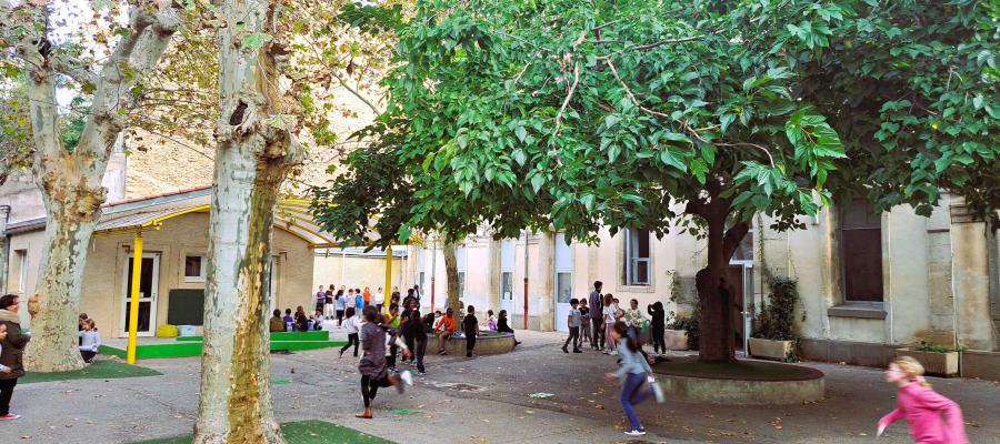 Cours de l'école Gambetta